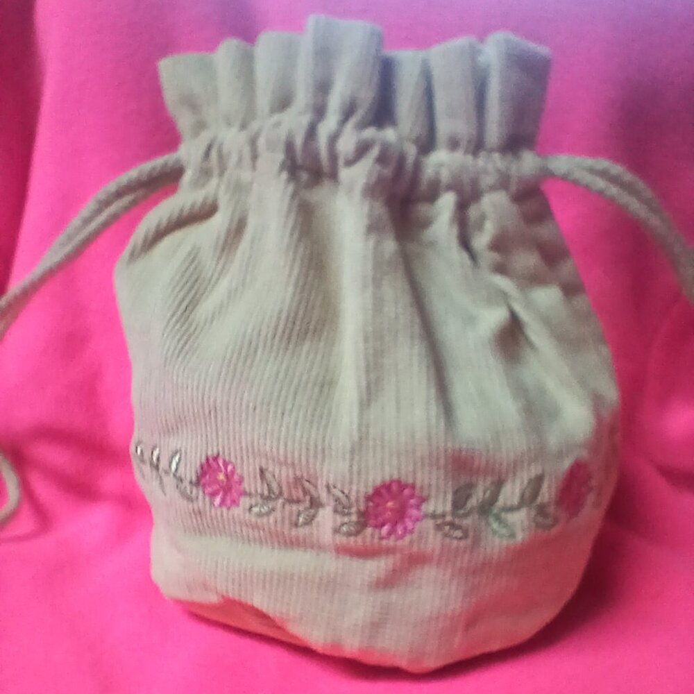 Cute Corduroy Purse - Vintage 2004